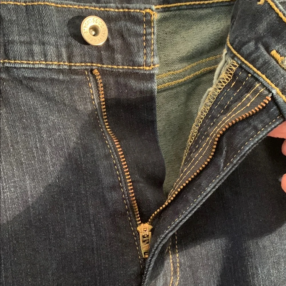 Levi's 514 34 x 34 Straight Leg Dark Wash Classic Fit Jeans EUC
